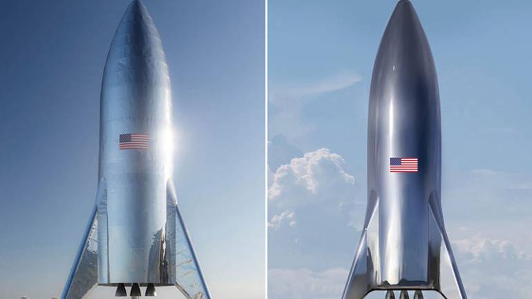 Elon Musk crea Un Cohete de Acero Inoxidable